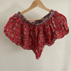 Floral Red Women's shorts